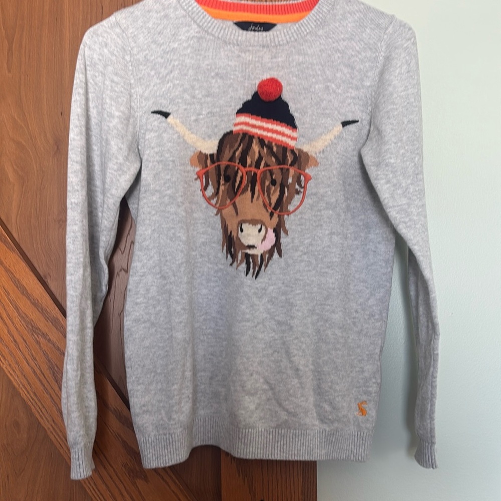 Joules kids sweater size 11/12. EUC.